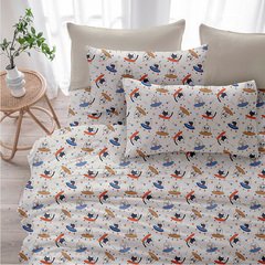 天絲床包兩用被四件組